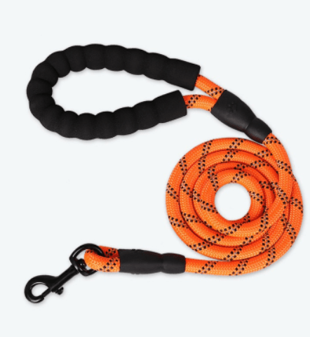 Reflective Nylon Dog Leash - Enhance Safety And Style On Walks